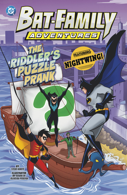 The Riddler's Puzzle Prank (Featuring Nightwing!) by Steve Korté, Renan De Oliveira Pereira, 9798875208973