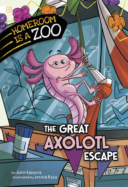 The Great Axolotl Escape - 9798875223839 by Letizia Rizzo, John Sazaklis, 9798875223839