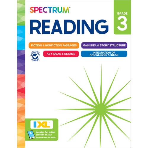 Spectrum Reading Workbook, Grade 3 - 9781483874753 by Spectrum, Carson Dellosa Education, 9781483874753