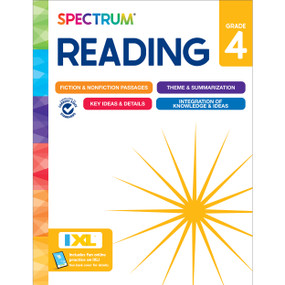 Spectrum Reading Workbook, Grade 4 - 9781483874760 by Spectrum, Carson Dellosa Education, 9781483874760