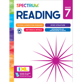 Spectrum Reading Workbook, Grade 7 - 9781483874791 by Spectrum, Carson Dellosa Education, 9781483874791