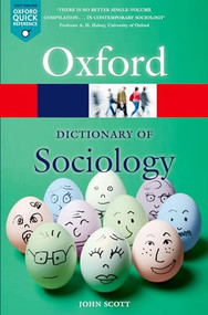 A Dictionary of Sociology by John Scott, 9780199683581