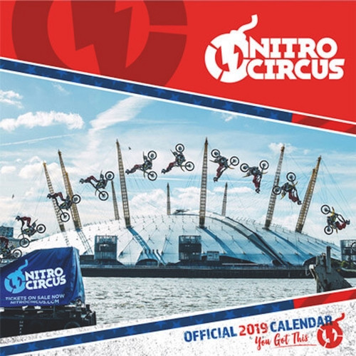 The Official Nitro Circus - Extreme Sports Square Calendar 2022 by Nitro Circus, 9781801220231