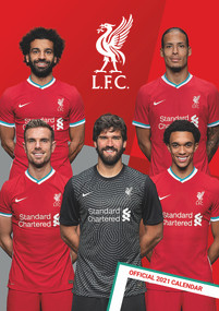 The Official Liverpool F.C. Calendar 2021 by Liverpool FC, 9781838545260