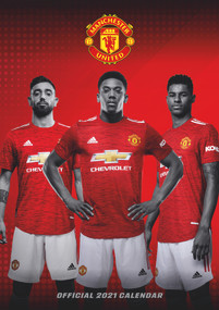 The Official Manchester United Calendar 2021 by Manchester United, 9781838545277