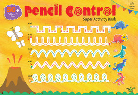 Pencil Control Super Activity Book : Activity Book for children by Wonder House Books, 9789388144872