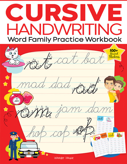 Cursive Handwriting - Word Family: Practice Workbook For Children by Wonder House Books, 9789390183760