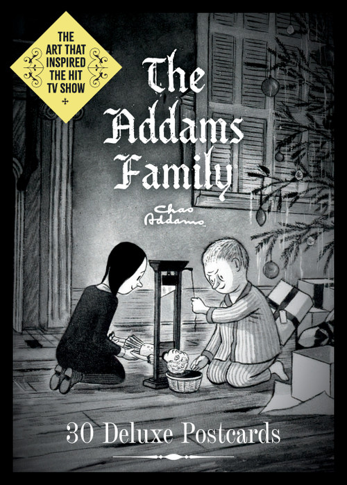 The Addams Family: 30 Deluxe Postcards (Revised Edition) by Chas Addams, 9781419776519