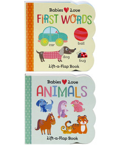 First Words and Animals 2 Pack by Cottage Door Press, Rose Nestling, Martina Hogan, 9781680520989