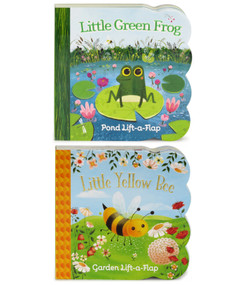 Yellow Bee and Green Frog 2 Pack by Ginger Swift, Olga Demidova, Cottage Door Press, Katya Longhi, 9781680521641