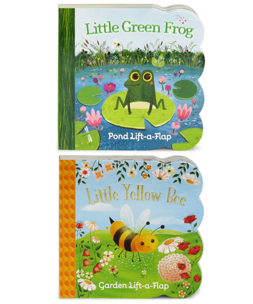 Yellow Bee and Green Frog 2 Pack by Ginger Swift, Olga Demidova, Cottage Door Press, Katya Longhi, 9781680521641