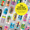 The Craft Beer Sticker Book (300 Peelable Stickers From Craft Breweries Around The World) by Stickerbomb, 9781739750947