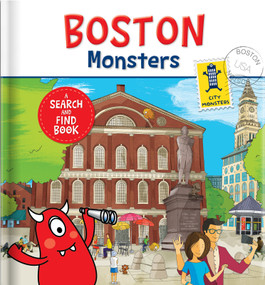 Boston Monsters: A Search and Find Book | Hidden Picture Adventure in Beantown | Ages 3-5 | Preschool Board Book (A Search and Find Book) by Carine Laforest, Lucile Danis Drouot, CrackBoom! Books, Lucile Danis Drouot, 9782924734056