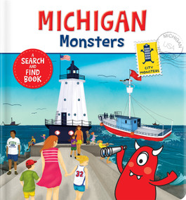 Michigan Monsters (A Search and Find Book) by Karina Dupuis, Rebecca K Moeller, 9782924734100