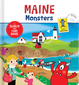 Maine Monsters (A Search and Find Book) by Julie Cossette, Corinne Delporte, 9782924734148
