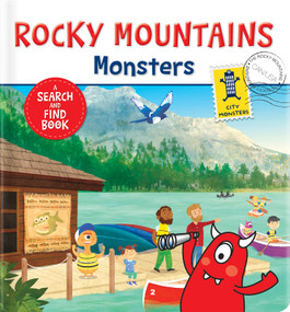 Rocky Mountains Monsters: A Search and Find Board Book for Kids | Hidden Pictures & Interactive Picture Book | Ages 3-6, Preschool - Grade 1 by Anne Paradis, Chantale Boudreau, CrackBoom! Books, Anne Paradis, Anne Paradis, Chantale Boudreau, Chantale Boudreau, 9782924734162