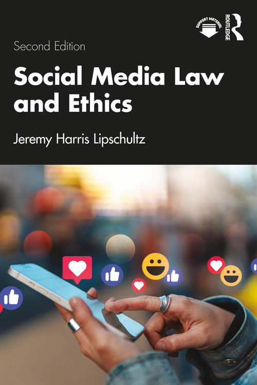 Social Media Law and Ethics - 9781032656762 by Jeremy Harris Lipschultz, 9781032656762