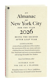 An Almanac of New York City for the Year 2026 by Susan Gail Johnson, 9780789254771