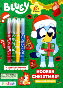 Bluey Colortivity: Hooray Christmas! by Delaney Foerster, 9780794453459