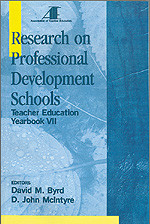 Research on Professional Development Schools (Teacher Education Yearbook VII) by David M. Byrd, D . John McIntyre, 9780803968301