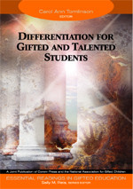 Differentiation for Gifted and Talented Students by Carol Ann Tomlinson, Sally M. Reis, Series Editor, 9781412904308