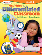 Activities for the Differentiated Classroom: Grade One by Gayle H. Gregory, Carolyn Chapman, 9781412953375