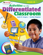 Activities for the Differentiated Classroom: Grade Four by Gayle H. Gregory, Carolyn Chapman, 9781412953405