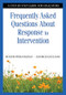 Frequently Asked Questions About Response to Intervention (A Step-by-Step Guide for Educators) - 9781412954280 by Roger Pierangelo, George Giuliani, 9781412954280