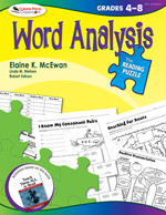 The Reading Puzzle: Word Analysis, Grades 4-8 by Elaine K. McEwan, 9781412958257