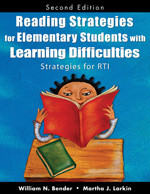 Reading Strategies for Elementary Students With Learning Difficulties (Strategies for RTI) by William N. Bender, Martha J. Larkin, 9781412960694