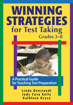 Winning Strategies for Test Taking, Grades 3-8 (A Practical Guide for Teaching Test Preparation) - 9781412967037 by Linda Denstaedt, Judy Cova Kelly, Kathleen Kryza, 9781412967037
