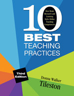 Ten Best Teaching Practices (How Brain Research and Learning Styles Define Teaching Competencies) by Donna Walker Tileston, 9781412973939