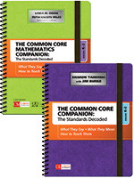 BUNDLE: The Common Core Companions: Literacy & Mathematics, Grades K-2 by Sharon D. Taberski, Linda M. Gojak, 9781506380445