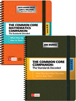 BUNDLE: The Common Core Companions: Literacy & Mathematics, Grades 6-8 by Jim Burke, Ruth Harbin Miles, 9781506380469