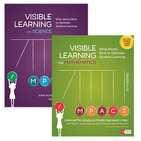 BUNDLE: Almarode: Visible Learning for Science + Hattie: Visible Learning for Mathematics by John Taylor Almarode, John Hattie, 9781544344546