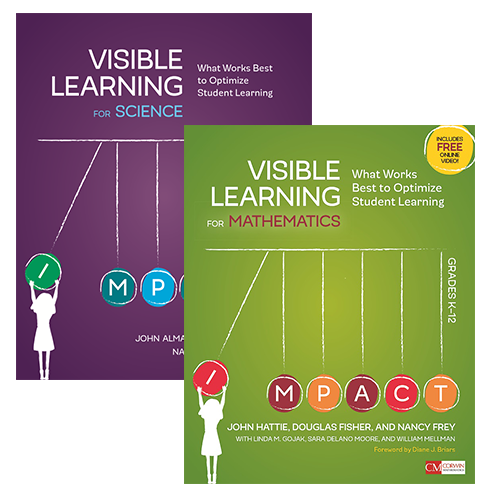 BUNDLE: Almarode: Visible Learning for Science + Hattie: Visible Learning for Mathematics by John Taylor Almarode, John Hattie, 9781544344546