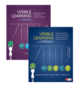 BUNDLE: Almarode: Visible Learning for Science + Fisher: Visible Learning for Literacy by John Taylor Almarode, Douglas Fisher, 9781544344553