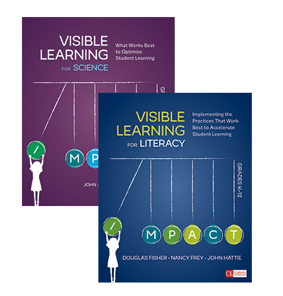 BUNDLE: Almarode: Visible Learning for Science + Fisher: Visible Learning for Literacy by John Taylor Almarode, Douglas Fisher, 9781544344553