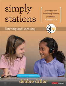 Simply Stations: Listening and Speaking, Grades K-4 by Debbie Diller, 9781544367163