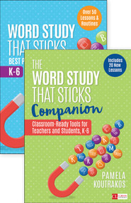 BUNDLE: Koutrakos: Word Study That Sticks + Koutrakos: The Word Study That Sticks Companion by Pamela A. Koutrakos, 9781544376974