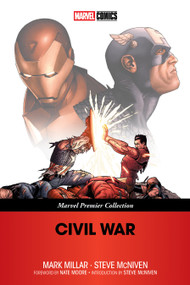 Civil War [Marvel Premier Collection] by Mark Millar, Steve McNiven, Steve McNiven, Nate Moore, Steve McNiven, 9781302965549