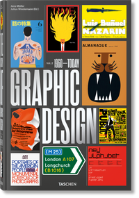 The History of Graphic Design. Vol. 2. 1960-Today (Bi-Lingual Edition) by Jens Müller, Julius Wiedemann, 9783836570374
