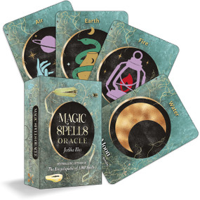 Magic Spells Oracle ((36 Full-Color Cards and 128-Page Guidebook)) by Judika Illes, 9781578639229