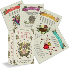 Elemental Spells (Drawing on the Magical Energy of Fire, Earth, Air, and Water  (44 Full-Color Cards and 56-Page Guidebook)) by Julieta Suárez Valente, 9781590035832