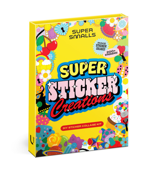 Super Sticker Creations (Collage and Create Your Own Sticker Art) by Super Smalls, Maria Dueñas Jacobs, Bianca Gottesman, 9781454958017