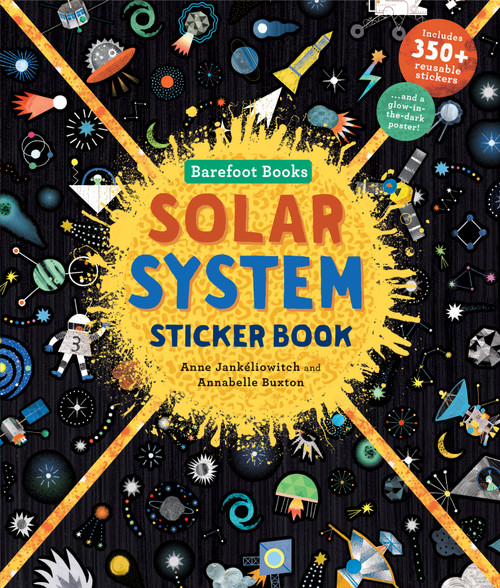 Barefoot Books Solar System Sticker Book by Anne Jankéliowitch, Annabelle Buxton, 9798888596647