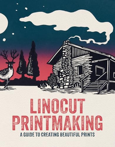 Linocut Printmaking (A guide to creating beautiful prints) by Gareth Barnes, Esther van Dam, Anna Hermsdorf, 3dtotal Publishing, 9781915992208