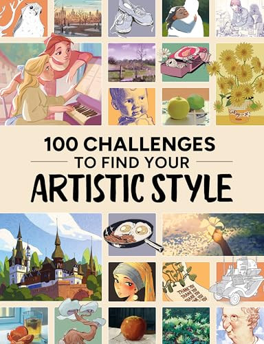 100 Challenges to Find Your Artistic Style by 3dtotal Publishing, 9781915992260
