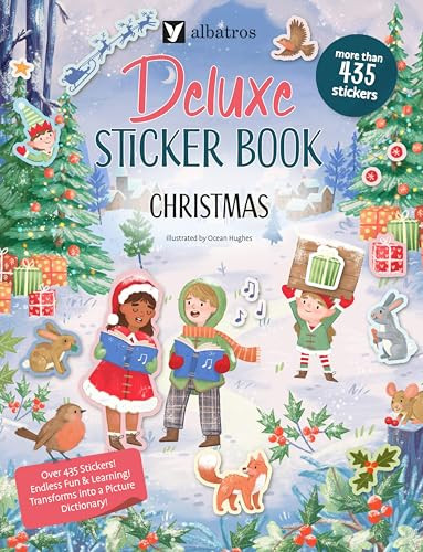 Deluxe Sticker Book: Christmas - 9788000076171 by Joli Hannah, Ocean Hughes, 9788000076171