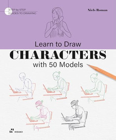 Learn to Draw Characters with 50 Models by Niels Roman, 9788410650657